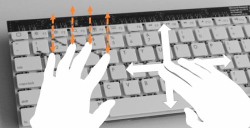 Microsoft Research - Type-Hover-Swipe